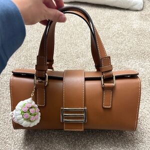 Divina Firenze East West leather bag